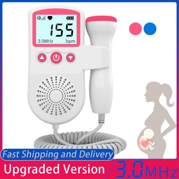 Doppler Fœtal Portable – Écoute Cœur Bébé Enceinte Maison – Image 6