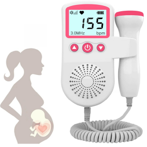 Doppler Fœtal Portable – Écoute Cœur Bébé Enceinte Maison