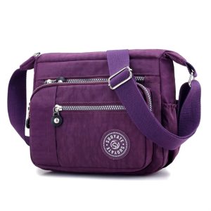 Sac femme bandoulière multiples poches organisé