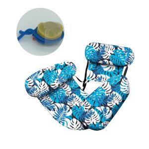 Feuille bleue + pompe à pied