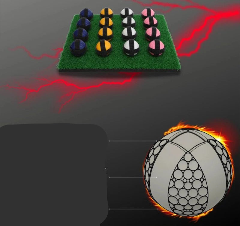 Jeu de golf portable intérieur extérieur avec tapis cible – Image 6