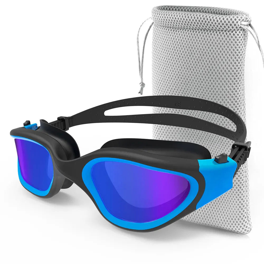 Lunettes de natation polarisées anti-buée vision panoramique – Image 3