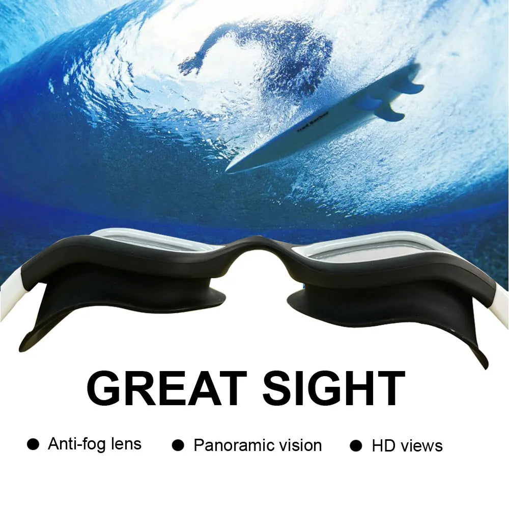 Lunettes de natation polarisées anti-buée vision panoramique – Image 9
