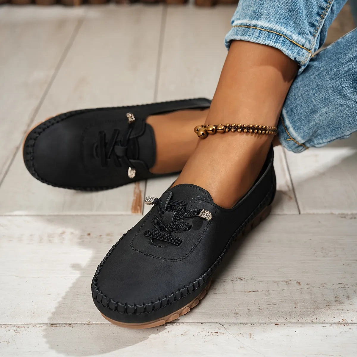 Mocassins ergonomiques soutien anatomique semelle antidérapante – Image 6