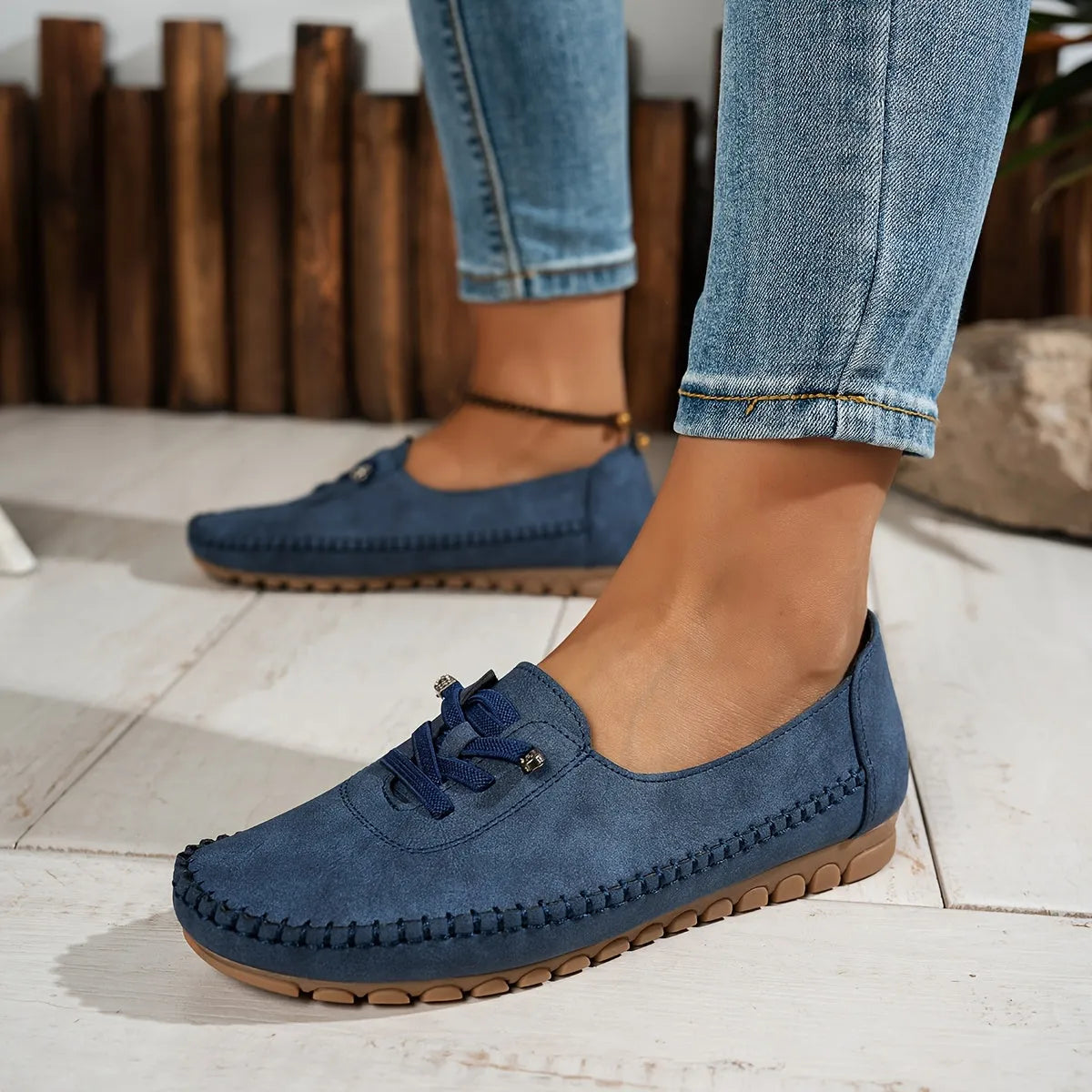 Mocassins ergonomiques soutien anatomique semelle antidérapante – Image 3