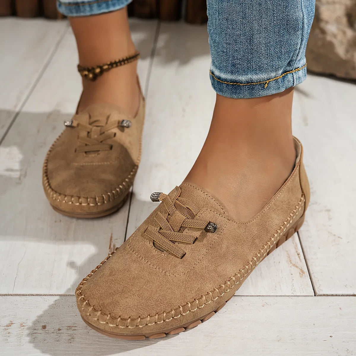Mocassins ergonomiques soutien anatomique semelle antidérapante – Image 5
