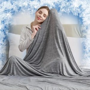 Couette thermorégulatrice hypoallergénique lavable