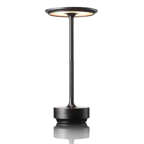 Lampe de table sans fil rechargeable métal 3 intensités – Image 3
