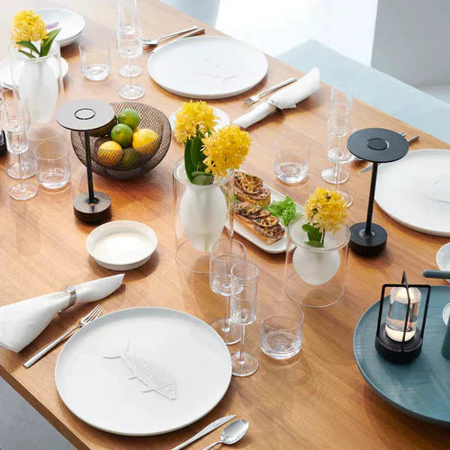 Lampe de table sans fil rechargeable métal 3 intensités – Image 11