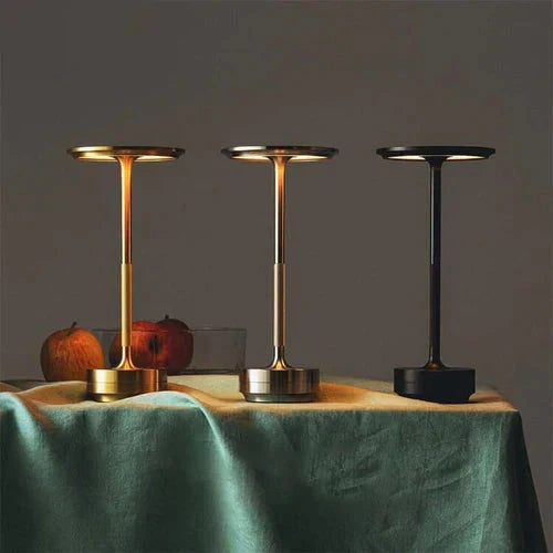 Lampe de table sans fil rechargeable métal 3 intensités – Image 13