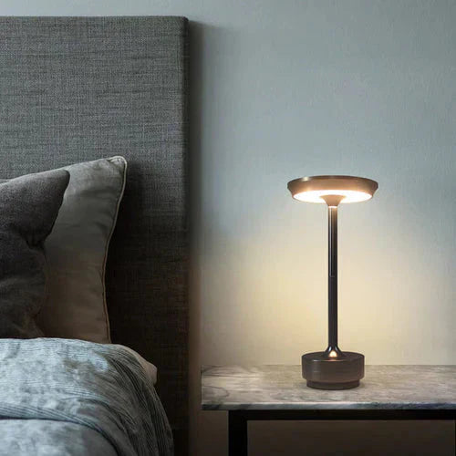 Lampe de table sans fil rechargeable métal 3 intensités – Image 10