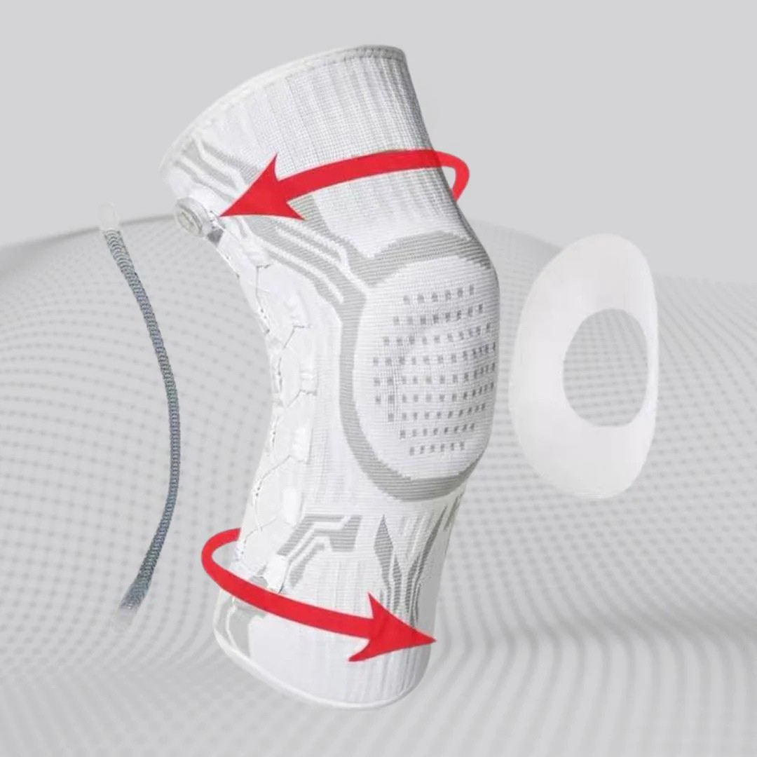 Genouillère compression équilibrée tissu respirant – Image 6