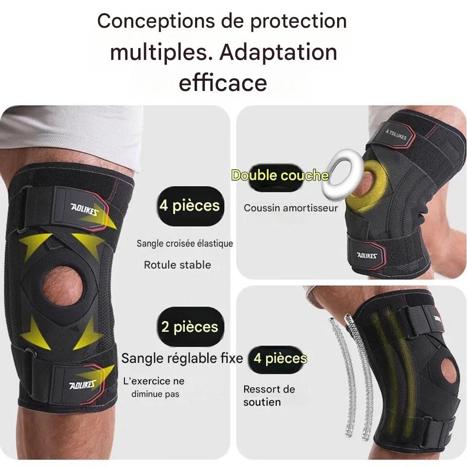 Genouillère pour sport stabilisation avancée confort – Image 3
