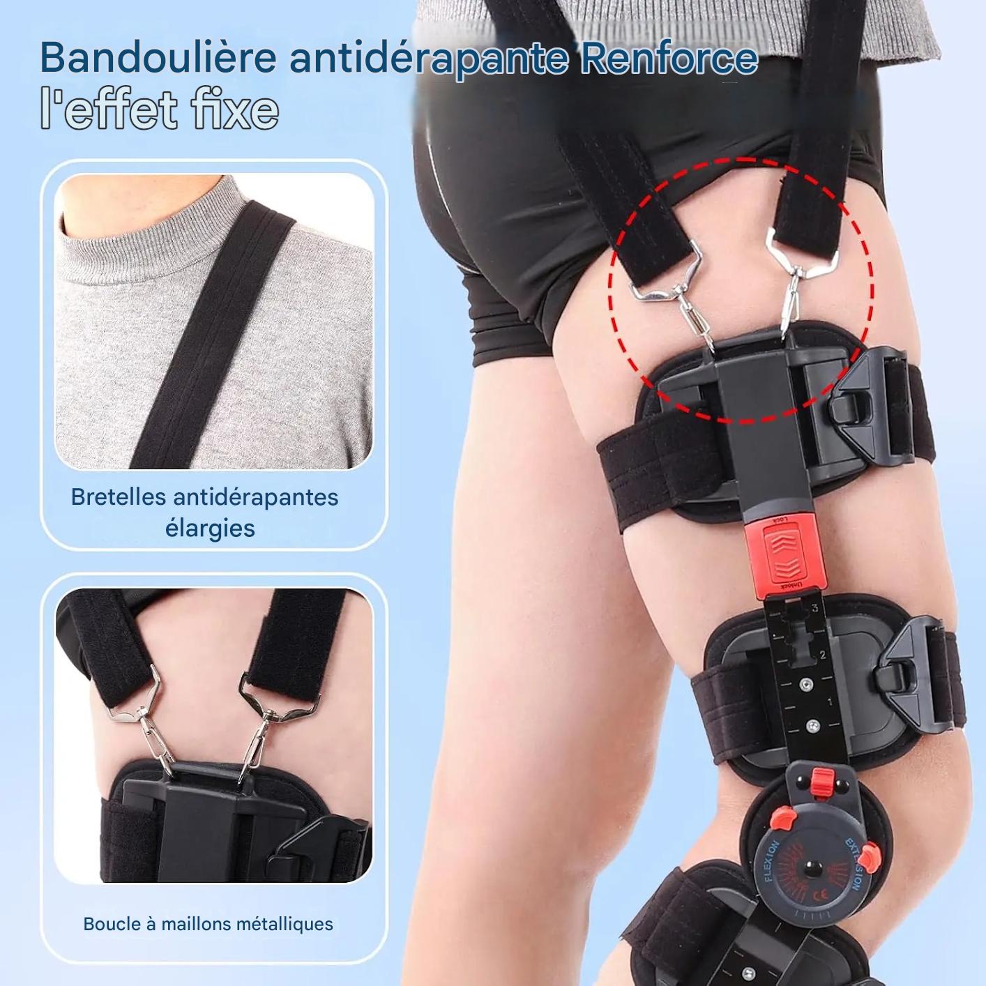 Genouillère rééducation genou stabilisation charnières réglables – Image 8