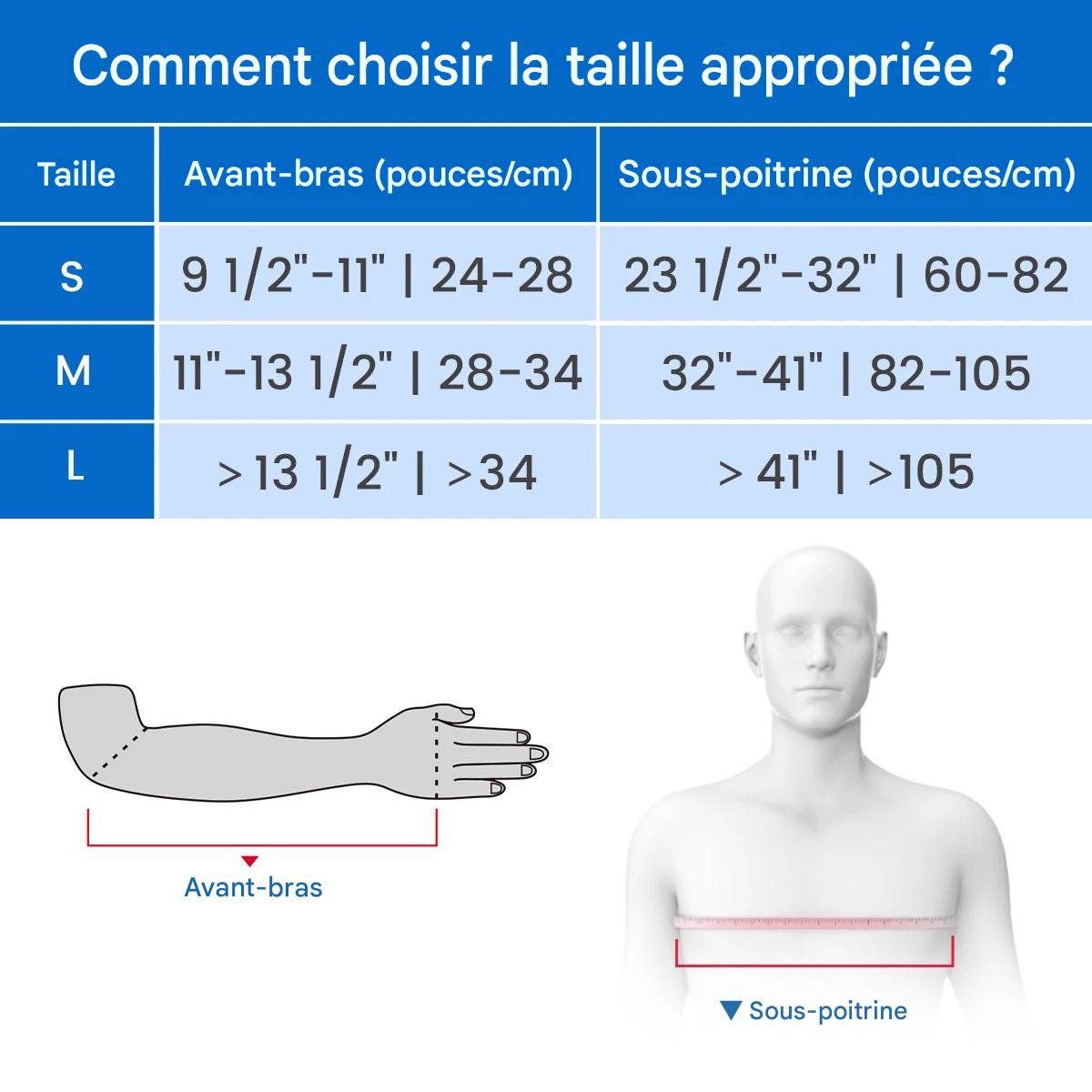 Écharpe d'abduction épaule respirante avec balle de préhension – Image 8