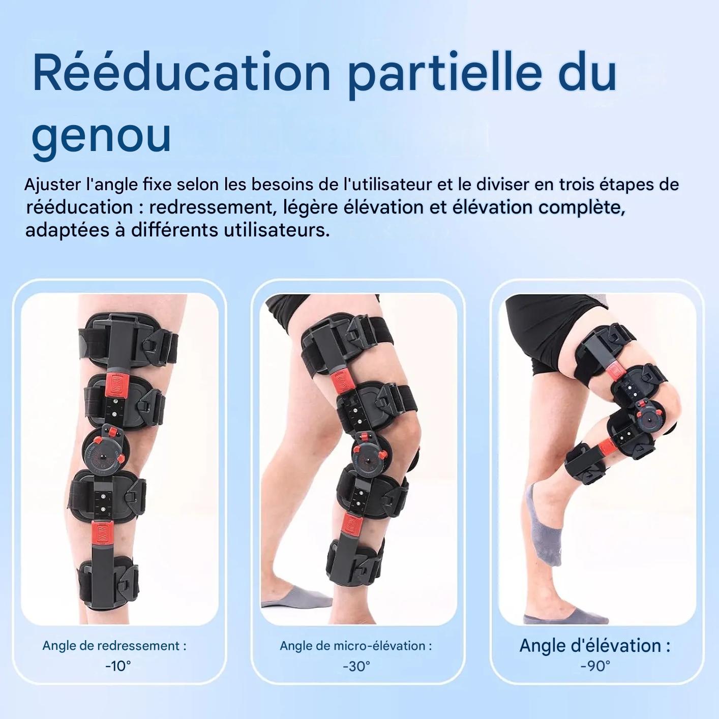 Genouillère rééducation genou stabilisation charnières réglables – Image 6