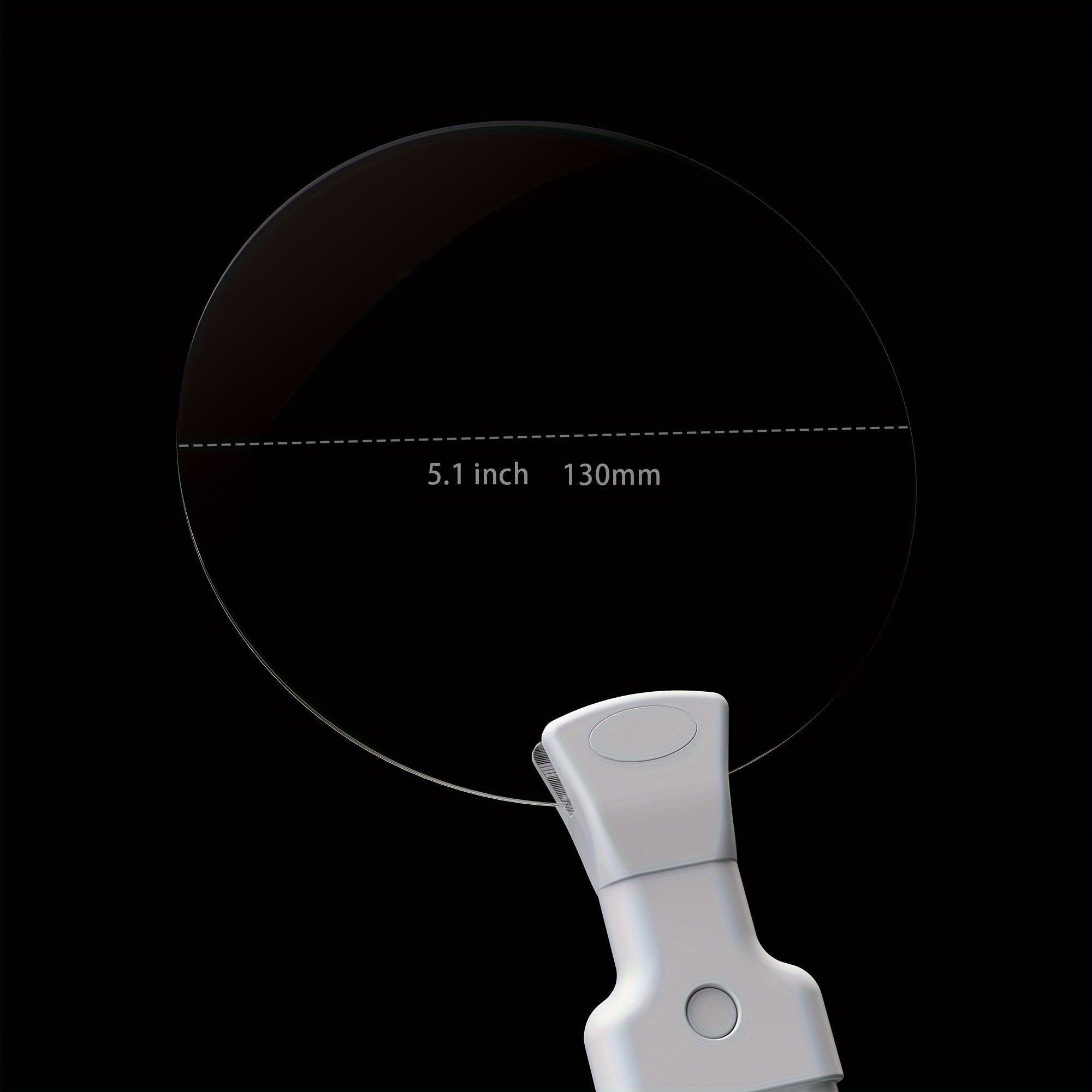 Loupe 5X diamètre 13 cm pour lecture et bricolage – Image 3