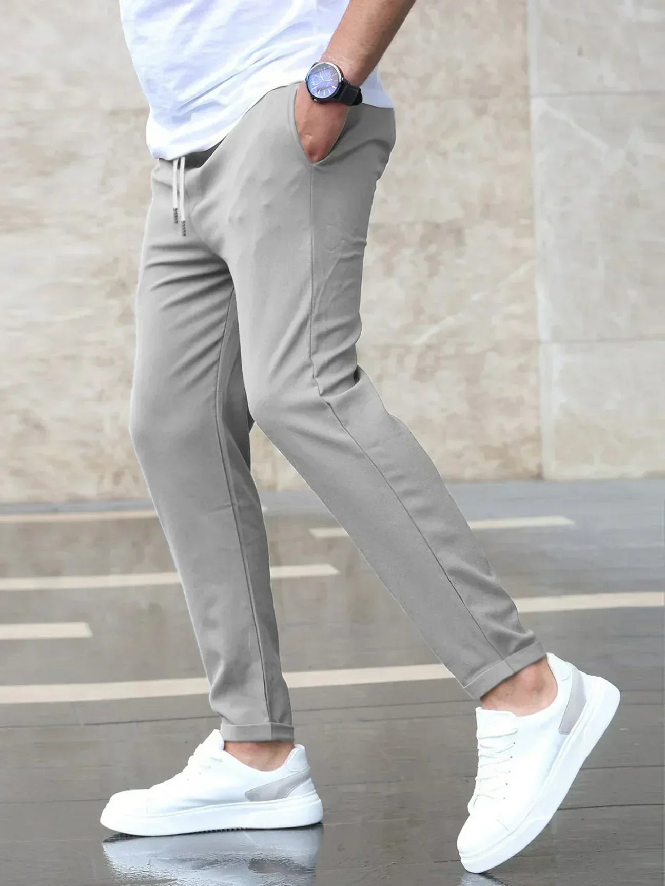 Pantalon homme technologie stretch liberté de mouvement – Image 7