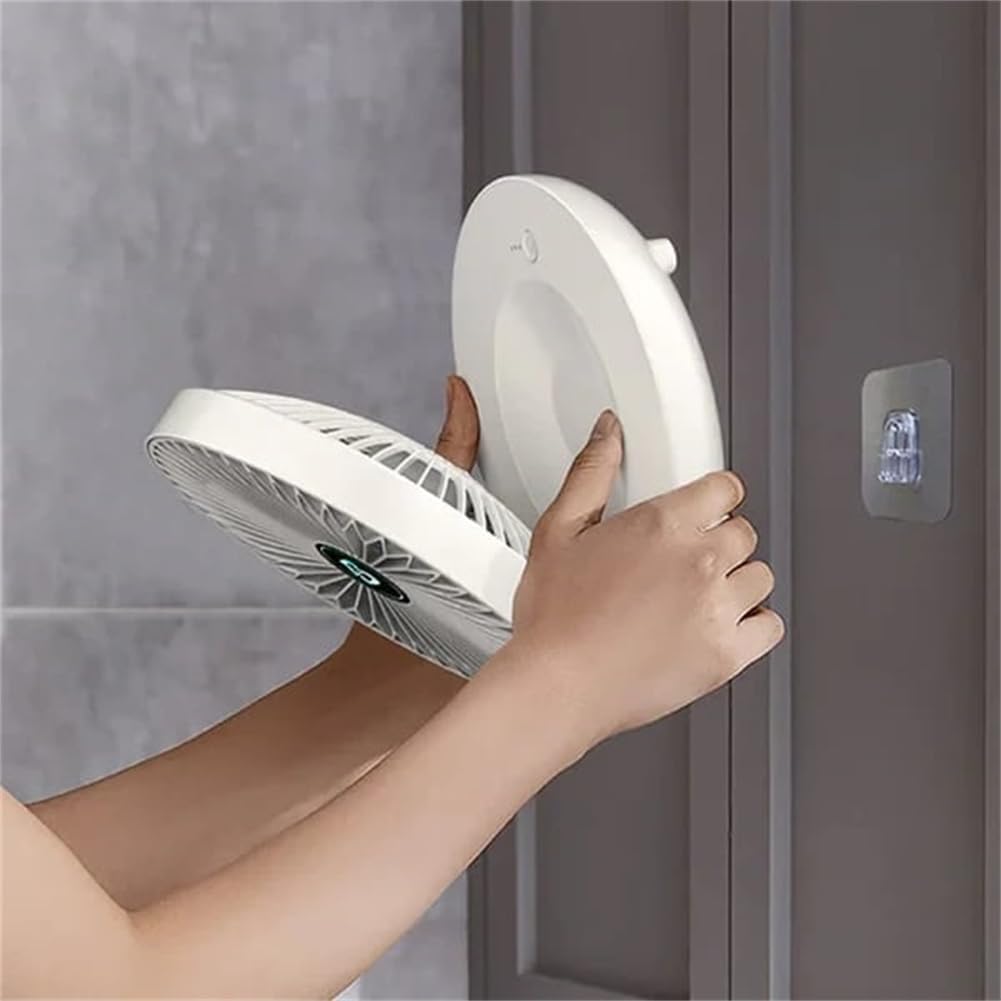 Ventilateur rechargeable portable avec télécommande – Image 9