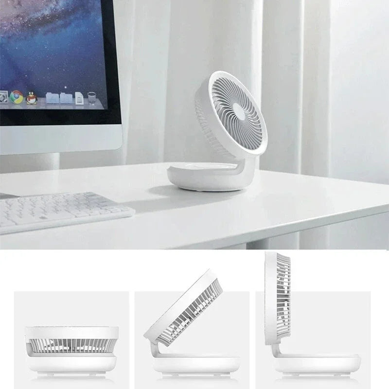 Ventilateur rechargeable portable avec télécommande – Image 10