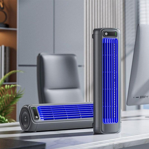 Climatiseur mobile rechargeable tactile autonomie 8h – Image 3
