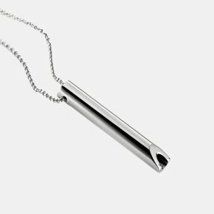 Pendentif inhalateur sevrage tabagique anti-stress discret