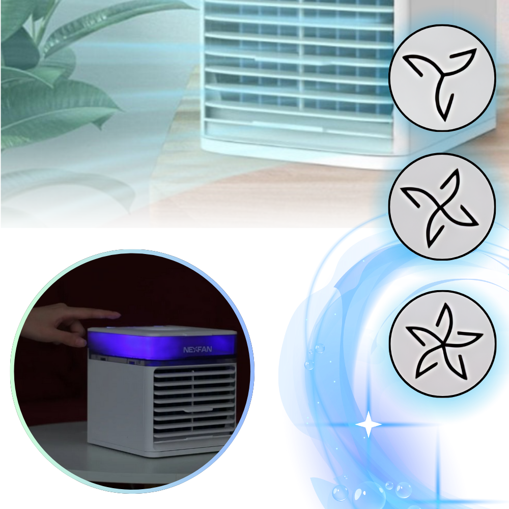 Climatiseur portable filtration avancée lumière d'ambiance – Image 7