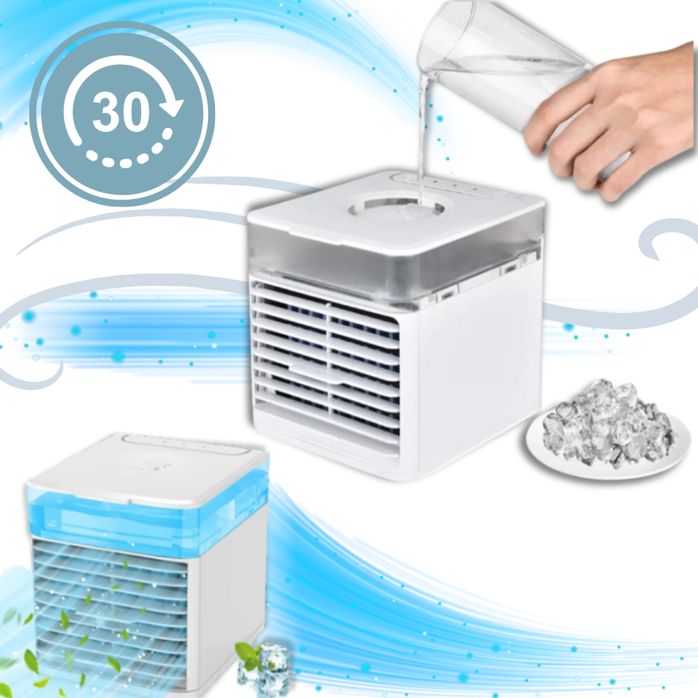 Climatiseur portable filtration avancée lumière d'ambiance – Image 3
