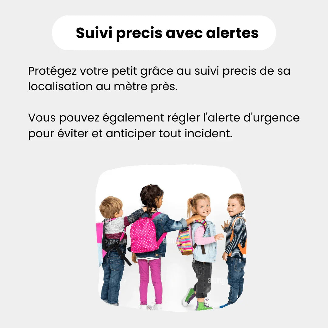 Traceur GPS enfant IP67 longue autonomie sans abonnement – Image 3