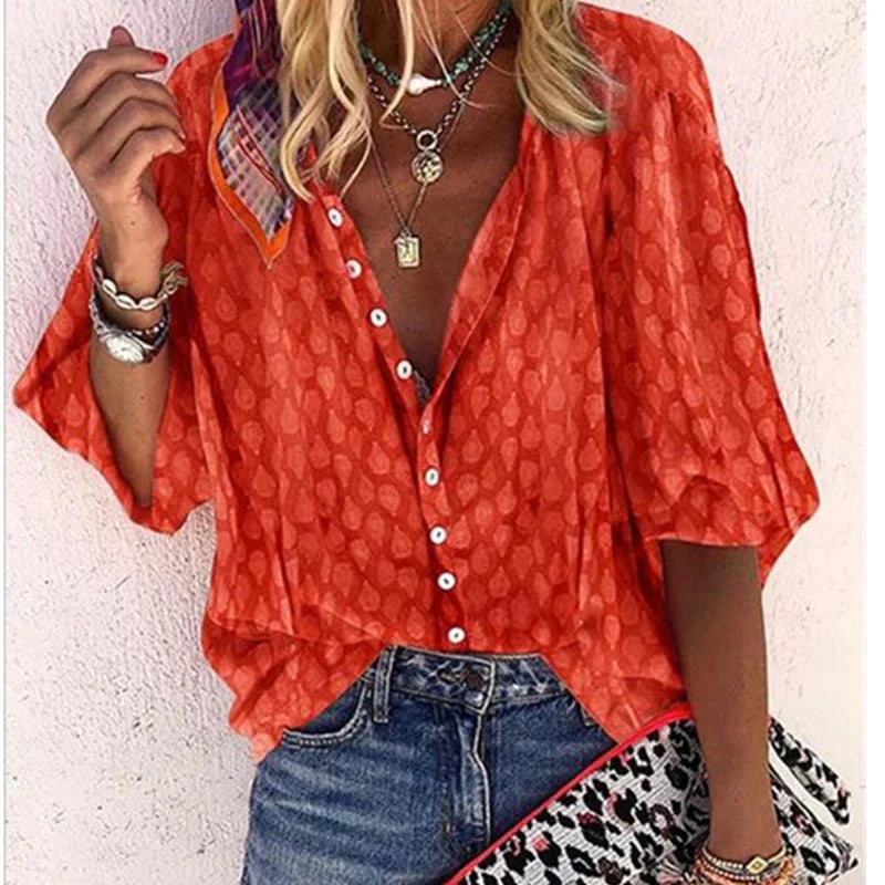 Blouse femme matière fonctionnelle respirante indéformable – Image 6