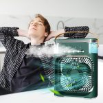 Ventilateur Brumisateur Portable USB 3 Vitesses 600ml