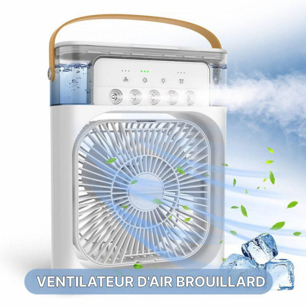 Ventilateur Brumisateur Portable USB 3 Vitesses 600ml – Image 14