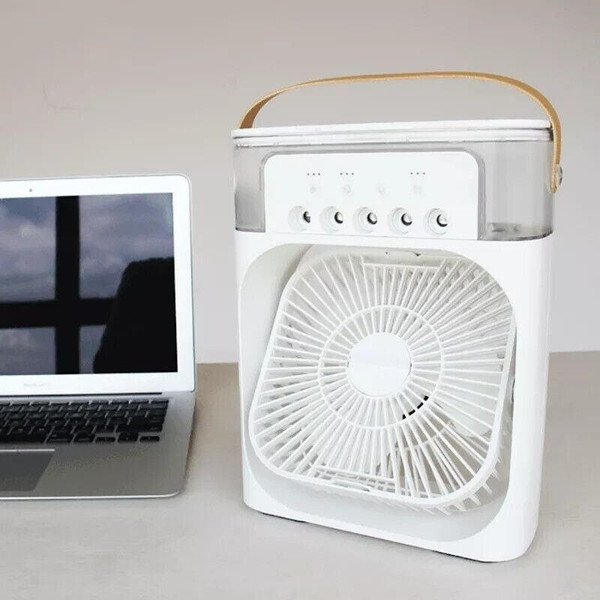 Ventilateur Brumisateur Portable USB 3 Vitesses 600ml – Image 7