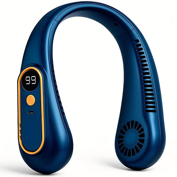 Ventilateur tour de cou rechargeable 12h autonomie USB-C – Image 9