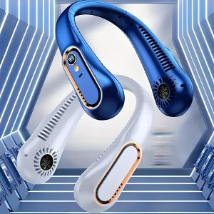 Ventilateur tour de cou rechargeable 12h autonomie USB-C