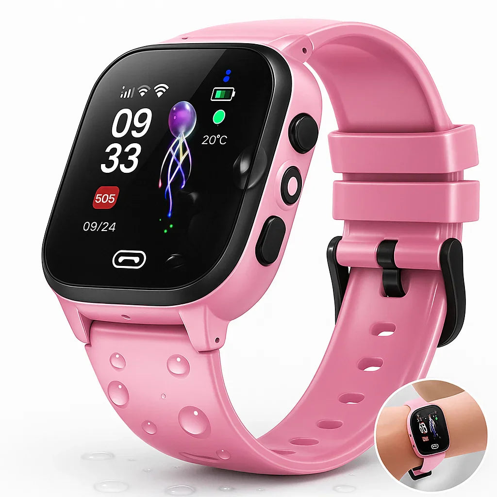 Montre enfant GPS appel vidéo 4G avec bouton SOS – Image 6