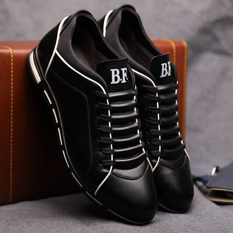 Chaussures homme cuir haut de gamme respirantes et antidérapantes – Image 2