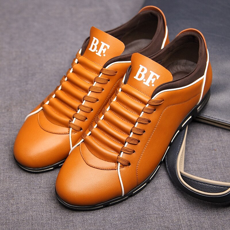 Chaussures homme cuir haut de gamme respirantes et antidérapantes – Image 3