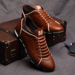 Chaussures homme cuir haut de gamme respirantes et antidérapantes