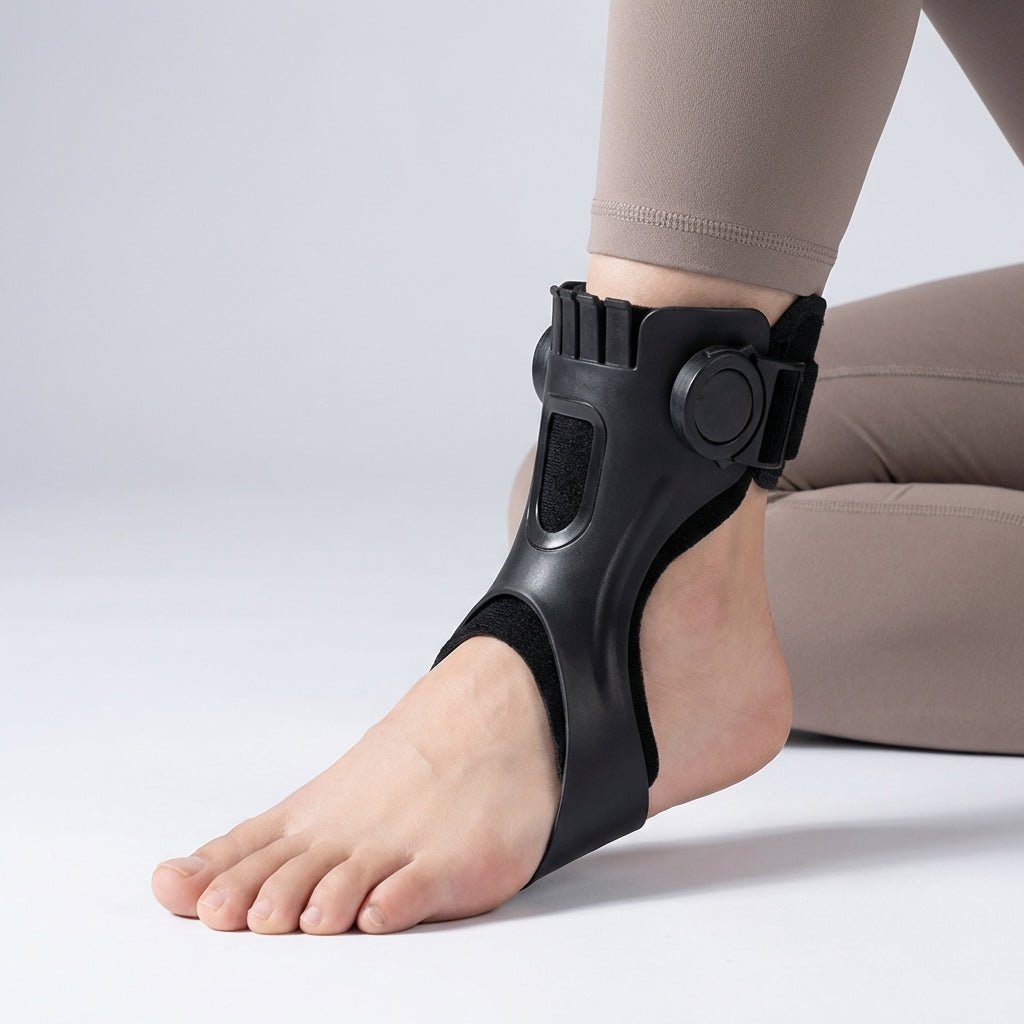 Orthèse de cheville pour pied tombant réglable discrète – Image 2