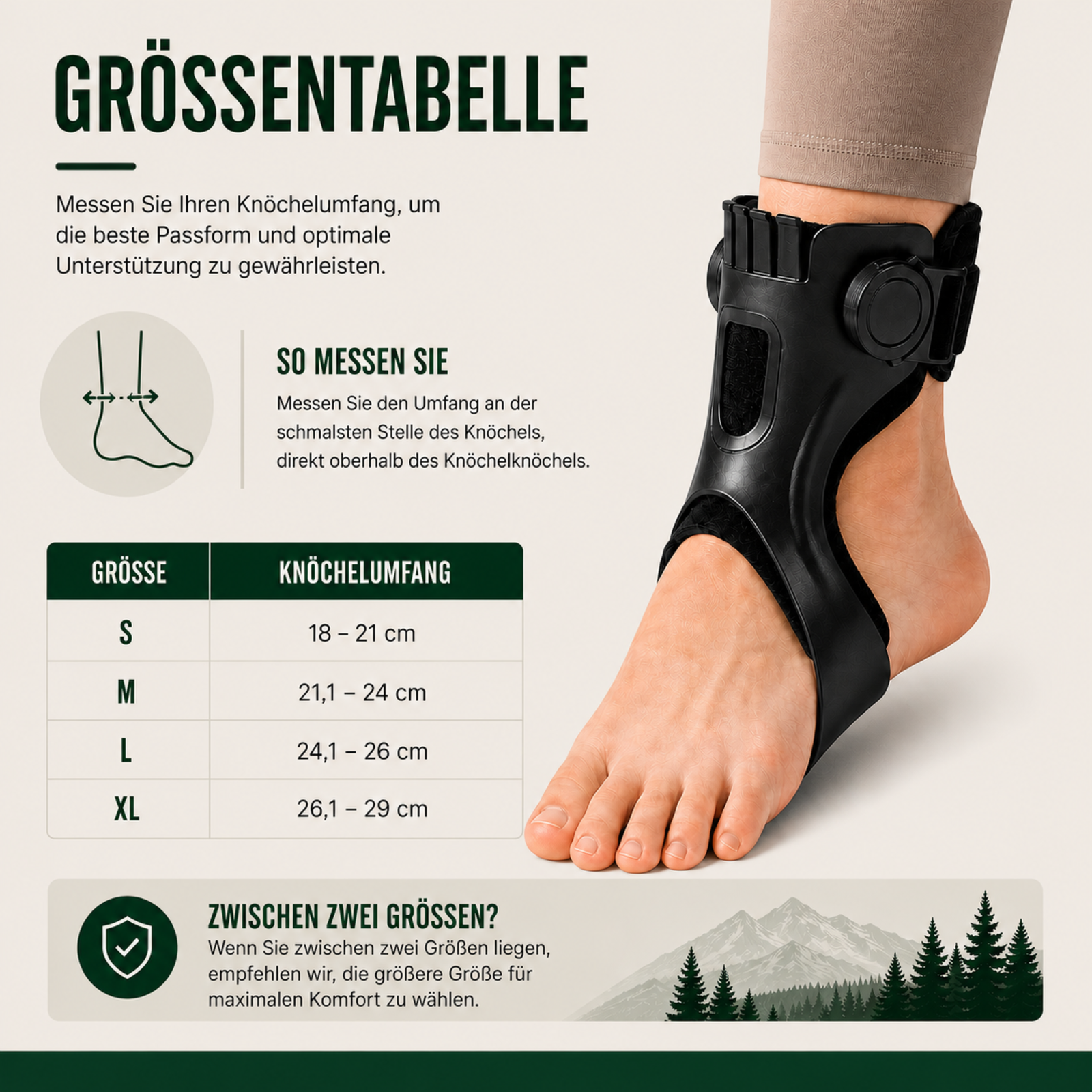 Orthèse de cheville pour pied tombant réglable discrète – Image 7