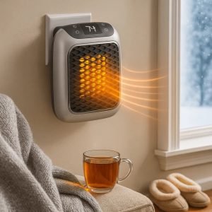 Radiateur électrique 800W mural céramique thermostat