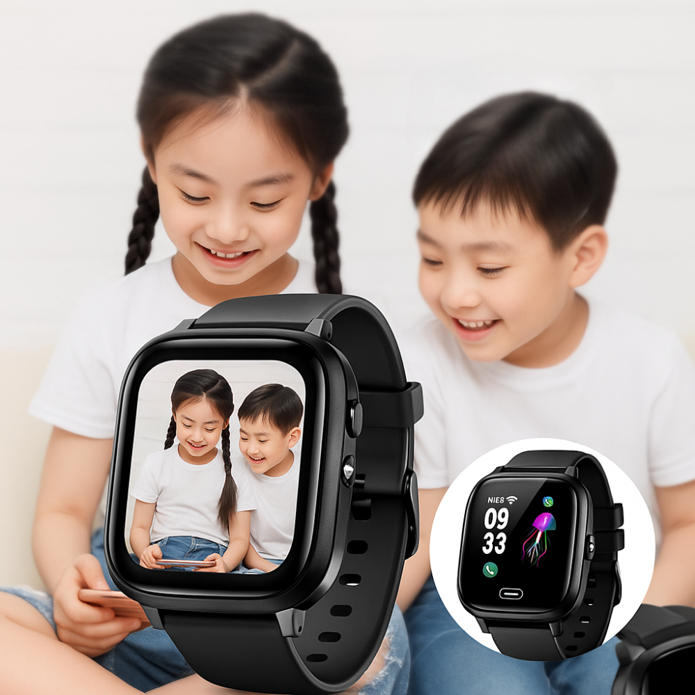 Montre enfant GPS appel vidéo 4G avec bouton SOS – Image 7