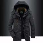 Veste homme hiver isolée imperméable coupe-vent