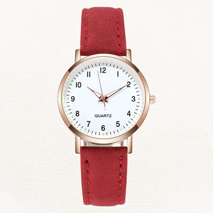 Virelle-Horloges-Valeria-Leren-Dames-Horloge-Roseg-1606